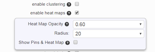 heat map options image